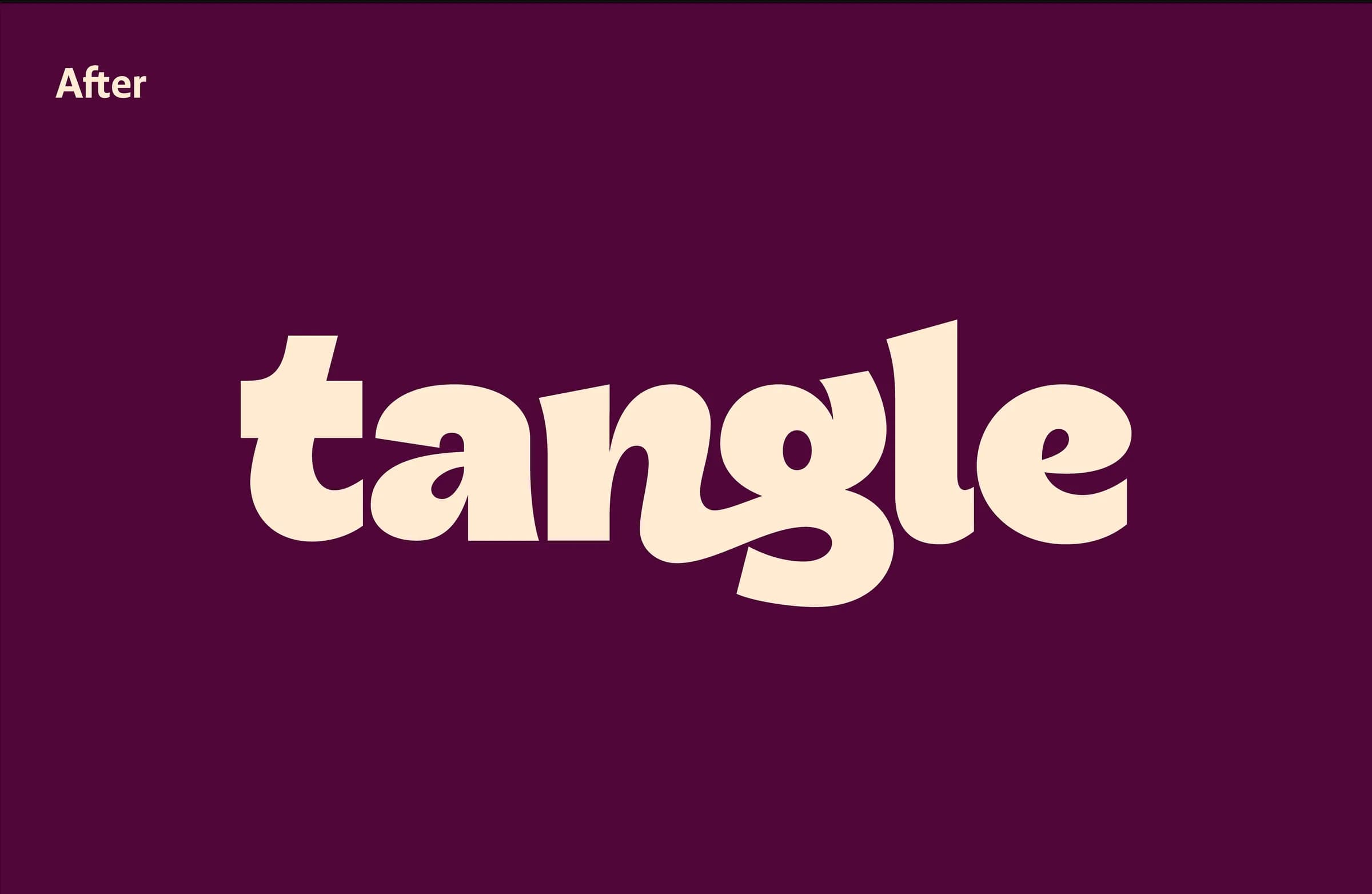 tangle — key visual