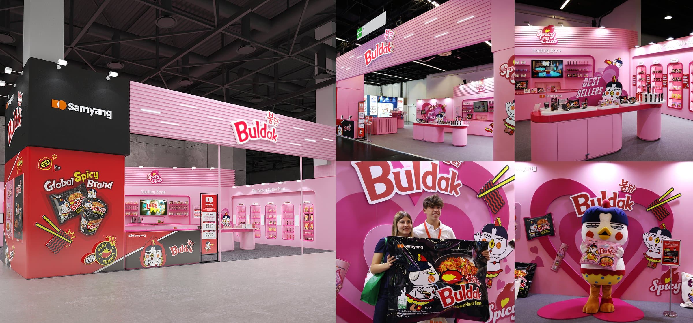 Buldak promotion booth — Anuga, Germany