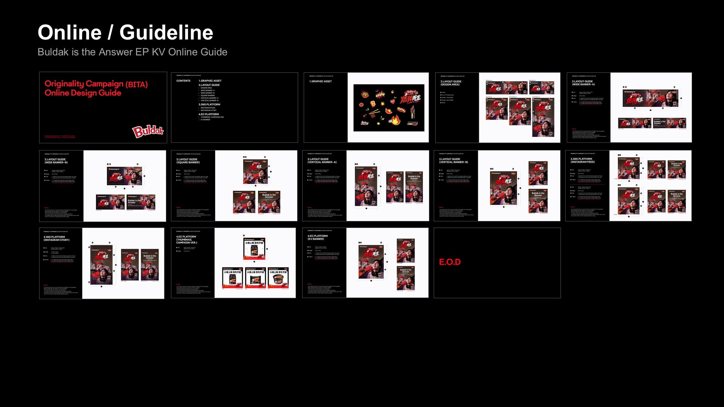 Buldak Design Outputs — Online / Guideline